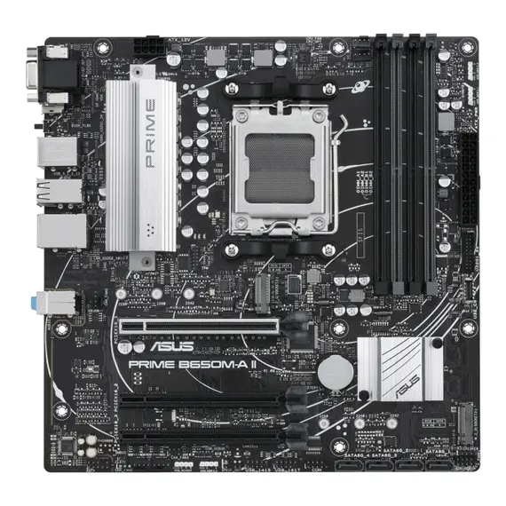 დედა დაფა ASUS Motherboard PRIME B650M-A II-CSM sAM5 B650 4xDDR5 M.2 D-Sub HDMI DP mATX