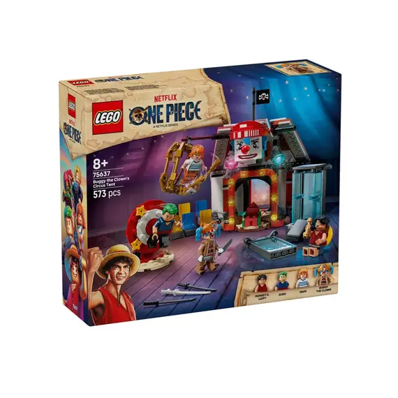 ლეგო LEGO Constructor ONE PIECE Buggy the Clown's Circus Tent