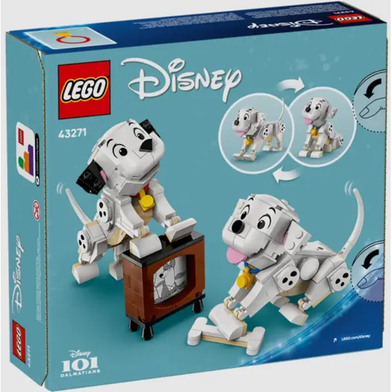 ლეგო LEGO Constructor Disney Classic Lucky & Penny 101 Dalmatians Puppies