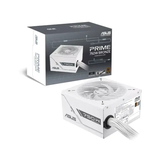 კვების ბლოკი ASUS Prime 750W Bronze White Edition