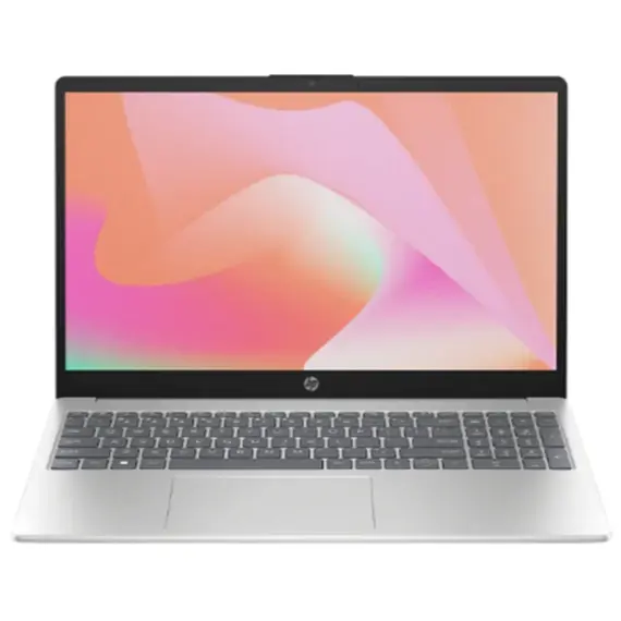 ნოუთბუქი HP 15 15.6" FHD  Ryzen 5-7520U 8GB 512GB SSD Integrated AMD  Graphics  Natural Silver
