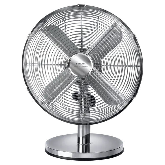ვენტილატორი Sencor SFE 3040SL Desk Fan, 35 W, Diameter- 30 cm, 3speed, High Quality Chromed