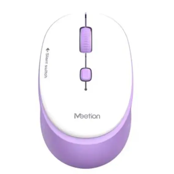 მაუსი MEETION R571 Purple/White