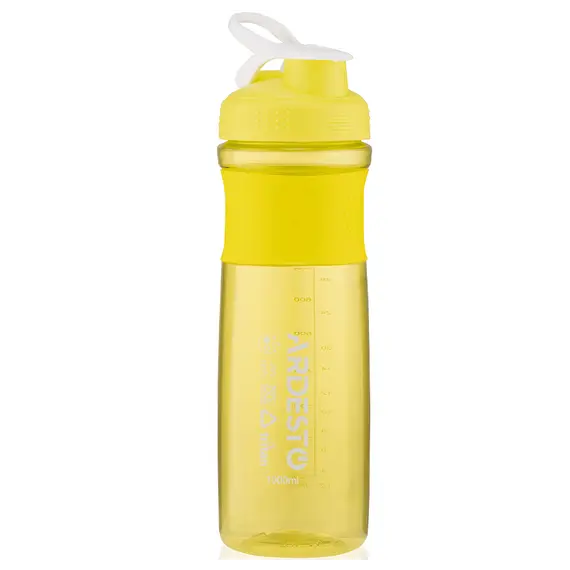 წყლის ბოთლი Ardesto Bottle Smart bottle, 1000ml, tritan, yellow