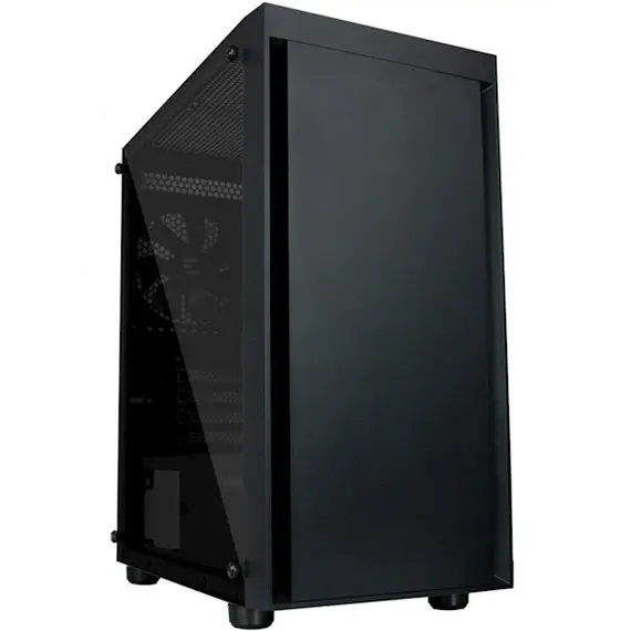 კომპიუტერის ქეისი Zalman T3 Plus, Computer Case, MiniT, M-ATX, ITX, 2xUSB 2.0, USB 3.0, Black