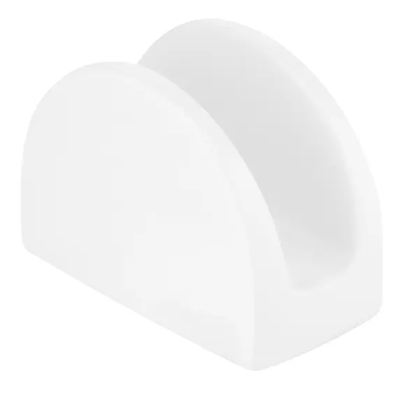 ხელსახოცის ჩასადები Ardesto Napkin holder Prato, 11х6х8cm, porcelain, white