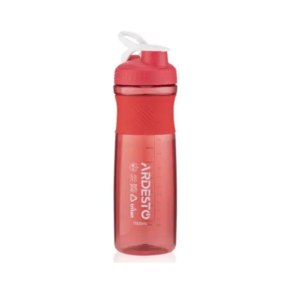 წყლის ბოთლი Ardesto Bottle Smart bottle 1000 ml, red, tritan