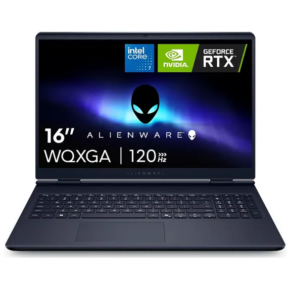 ნოუთბუქი Dell Alienware 16 Aurora | Core™ 7 240H | 16GB | 1TB SSD | 16" WQXGA 120Hz | WIN11 | RTX 5050 8GB | LAC16250-7193BLU-PUS