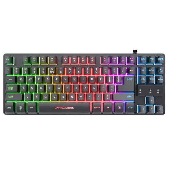 Trust GXT833 THADO TKL KEYBOARD BLK US