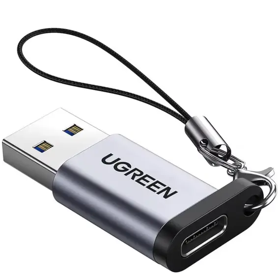გადამყვანი Ugreen USB-A 3.0 to USB-C Adapter Gray/50533