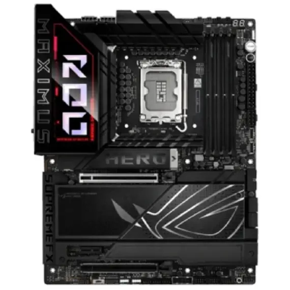 დედა დაფა ASUS Motherboard ROG MAXIMUS Z890 HERO s1851 Z890 4xDDR5 M.2 Thunderbolt HDMI Wi-Fi BT ATX