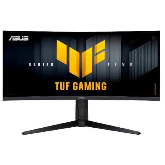 მონიტორი Asus Monitor 34" TUF Gaming VG34WQML5A 2xHDMI, 2xDP, 3xUSB, MM, VA, 3440x1440, 21:9, 250Hz, 0.5ms, sRGB 130%, CURVED, AdaptiveSync, HAS, HDR400