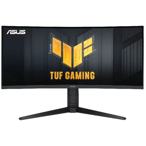 მონიტორი Asus Monitor 34" TUF Gaming VG34VQL3A 2xHDMI, 2xDP, 3xUSB, MM, VA, 3440x1440, 21:9, 180Hz, 1ms, sRGB 125%, CURVED, AdaptiveSync, HAS, HDR400