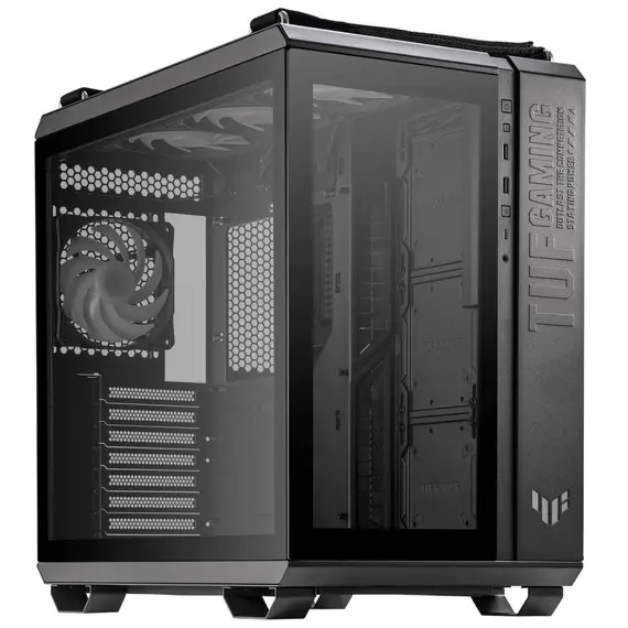 კომპიუტერის ქეისი ASUS TUF GAMING GT502 PLUS TG ARGB BLACK
