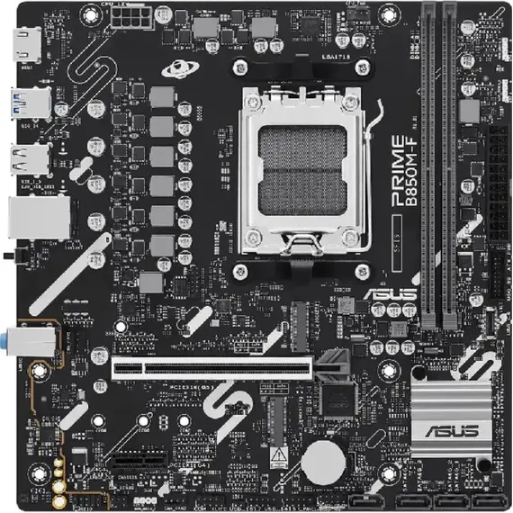 დედა დაფა ASUS Motherboard PRIME B850M-F sAM5 B850 2xDDR5 M.2 HDMI Wi-Fi BT mATX