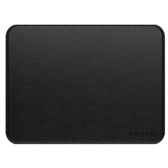 მაუსპადი SATECHI Vegan-Leather Premium Mouse Pad (Black)