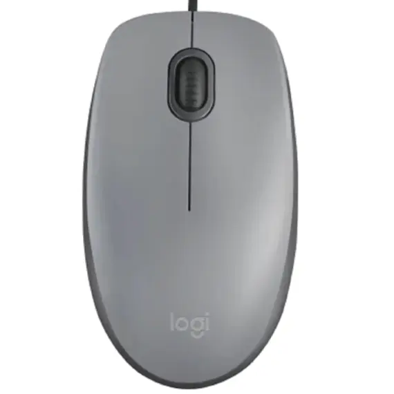 მაუსი LOGITECH M110 Silent - MID GRAY - USB - EMEA-808 - AKOYA HANGTAB BOX M110S