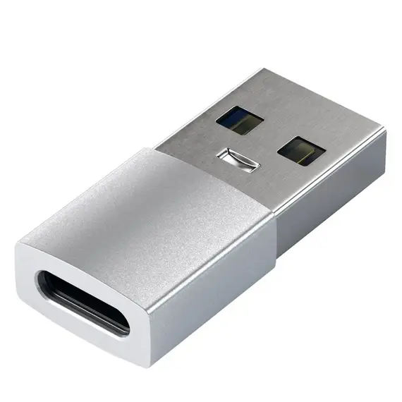 ადაპტერი SATECHI Type-A to Type-C Adapter -Silver