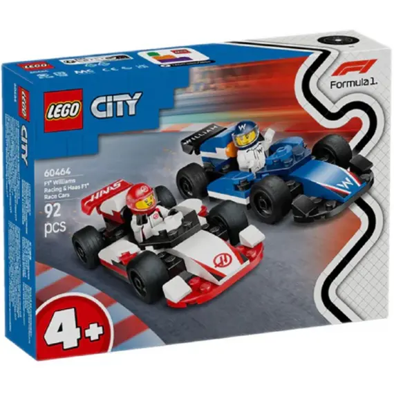 ლეგო LEGO Constructor City F1 Williams Racing & Haas