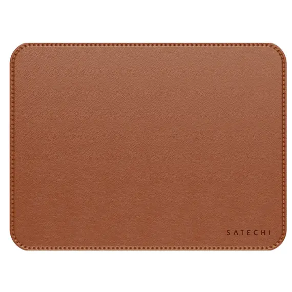 მაუსპადი SATECHI Vegan-Leather Premium Mouse Pad (Brown)