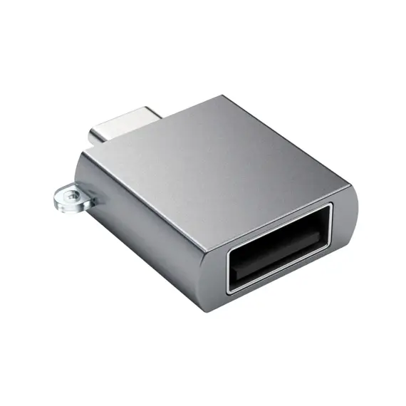 ადაპტერი SATECHI Aluminum Type-C to USB 3.0 Adapter Space Gray