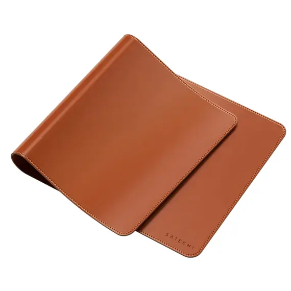 მაუსპადი SATECHI Vegan-Leather Premium Desk Mat (Brown)
