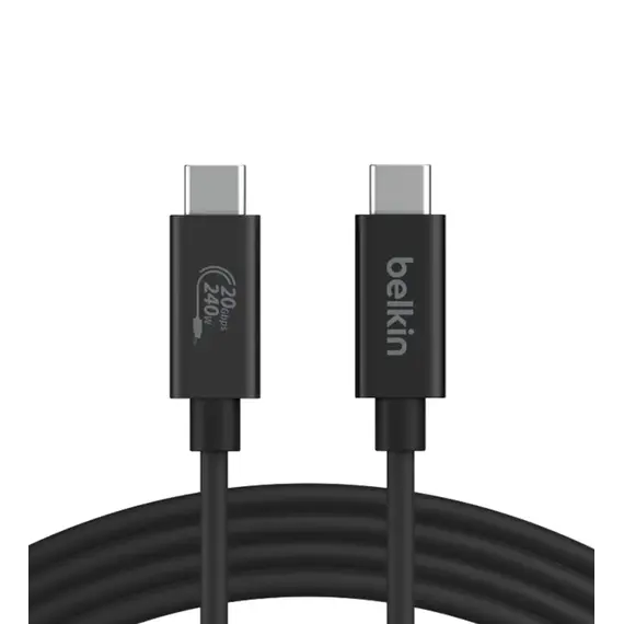 კაბელი BELKIN USB4 240W 20Gbps 2m Cable