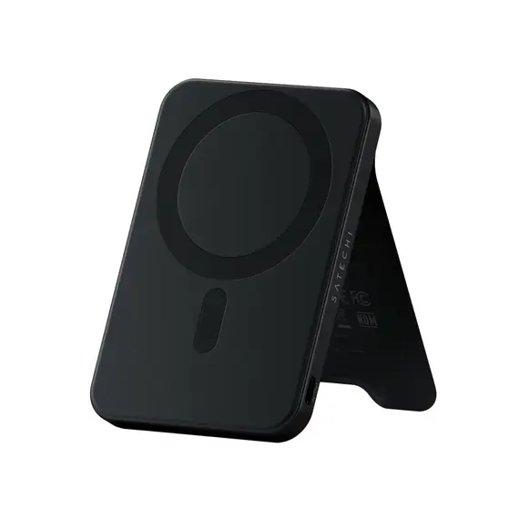 პორტატული დამტენი SATECHI Qi2 5K Magnetic Power Bank with Stand (Black)