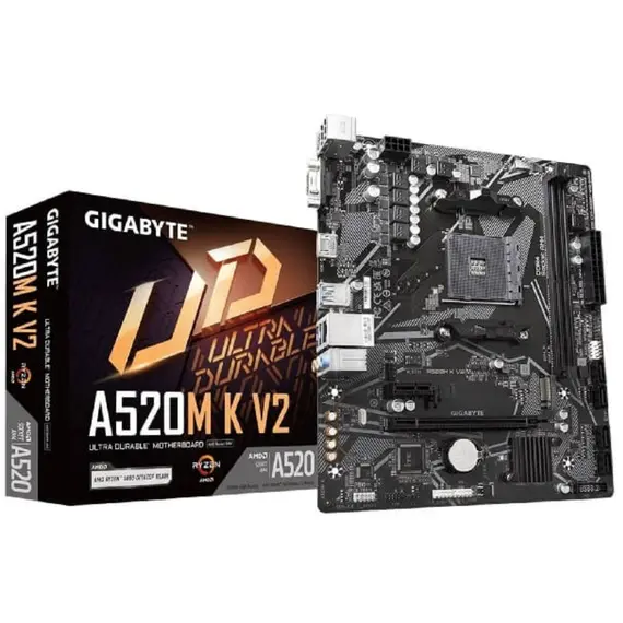 დედა დაფა GIGABYTE Motherbard A520M K V2 sAM4 A520 2xDDR4 M.2 HDMI mATX