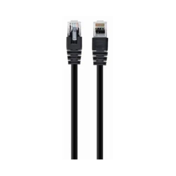 ქსელის კაბელი Gembird PP12-2M/BK Patch Cord UTP CAT5E 2m Black
