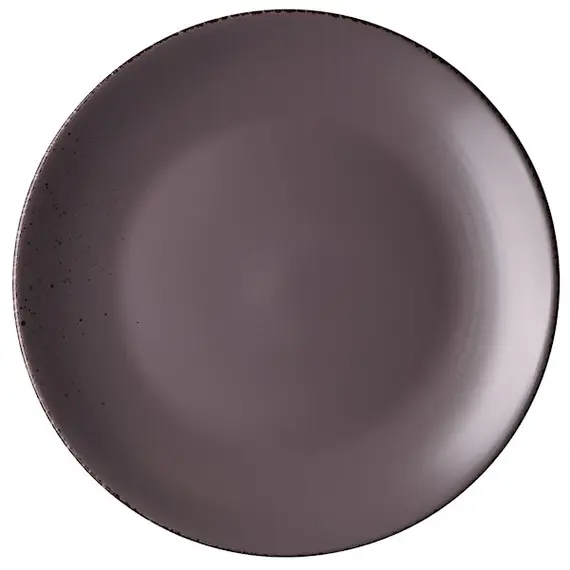 თეფში Ardesto AR2919GMC Dessert Plate Lucca, 19 cm, Ceramics Grey Brown