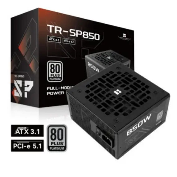 კვების ბლოკი THERMALRIGHT TR-SP850 850W 80 PLUS PLATINUM ATX 3.1 Full-Modular
