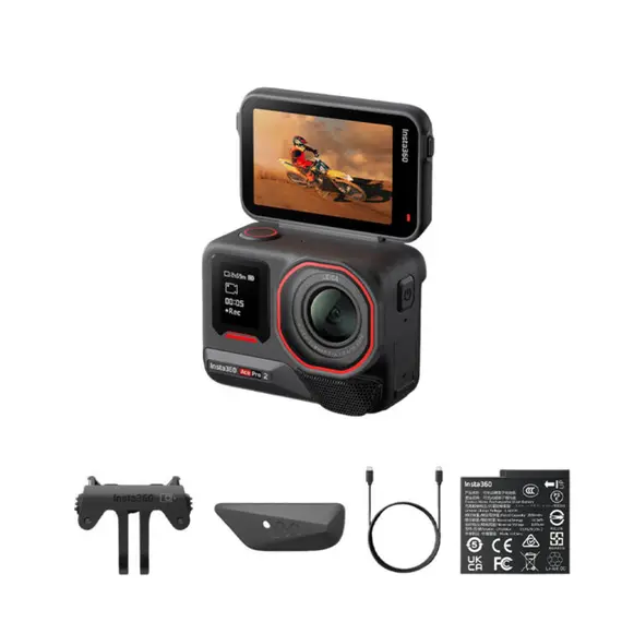ვიდეო კამერა Insta360 Ace Pro 2 Standard Bundle Black