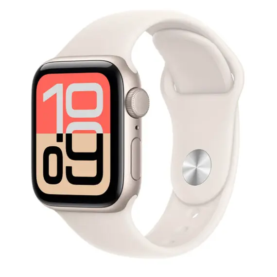 სმარტ საათი Apple Watch SE 3 GPS 40mm Starlight Aluminium Case With Starlight Sport Band MEH34 S/M