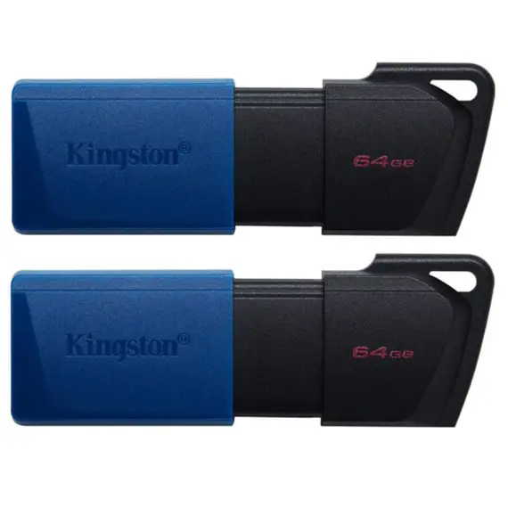 USB ფლეშ მეხსიერება Kingston DTXM/64GB SB 3.2 Type-A Gen1 DT Exodia M Black Blue