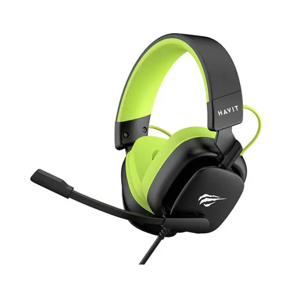 ყურსასმენი Havit HV-H2048U Gaming Headset Green/Black