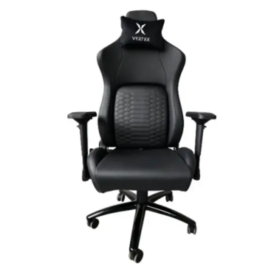სათამაშო სავარძელი Vertex Viper Gaming Chair Black Car Leather