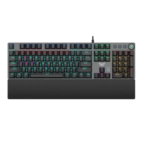 კლავიატურა AULA F2058 LED Wired Mechanical Gaming Keyboard (Blue switch)