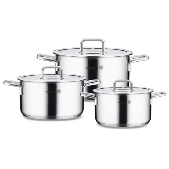 ქვაბების ნაკრები Korkmaz A2930 Stella 6 pcs Cookware Set