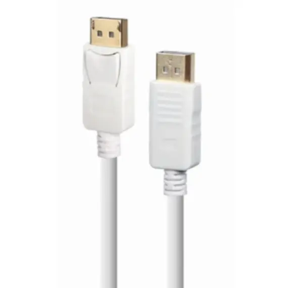 კაბელი Gembird CC-DP2-6-W 4K/60Hz DisplayPort cable 1.8m White