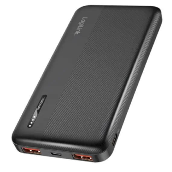 პორტატული დამტენი Logilink PA0372 10.000 mAh PD 20W Power Bank Black