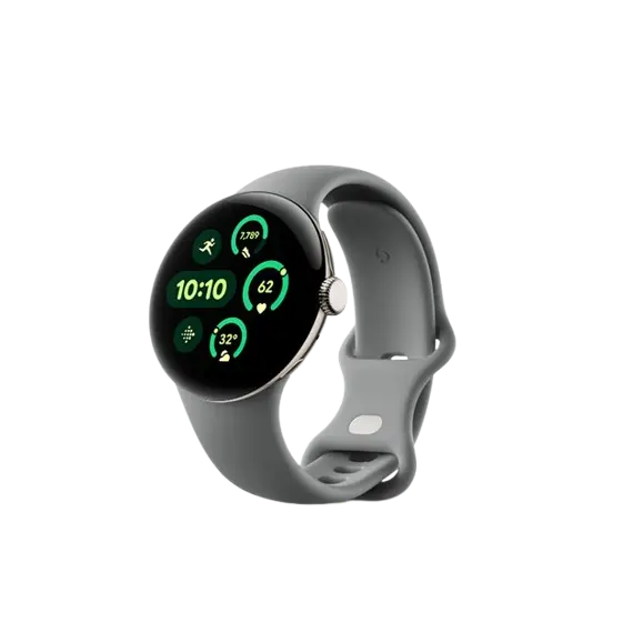 სმარტ საათი Google Pixel Watch 3 41mm Wi-Fi Champagne Gold Aluminum Case with Hazel Active Band