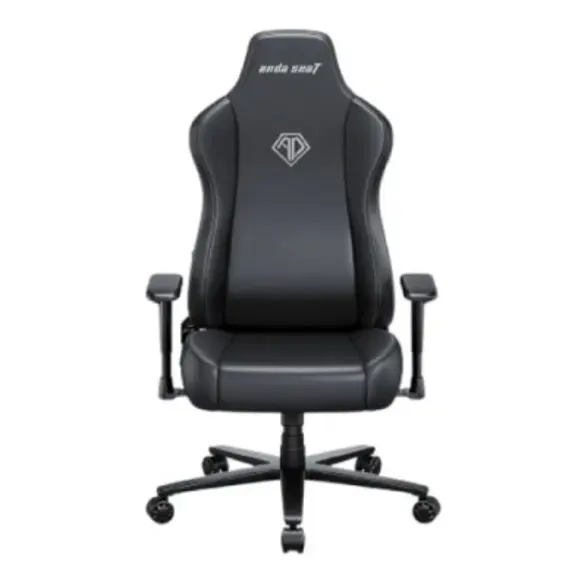 სათამაშო სავარძელი AndaSeat Chair Novis XL, PVC leather, 1D-Armrests, black