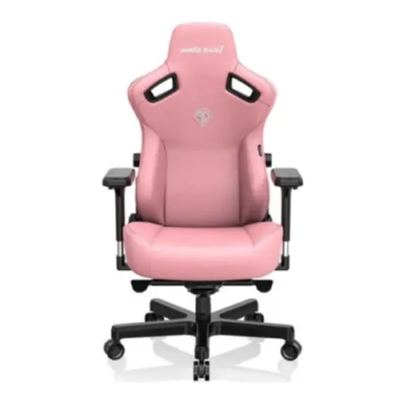 სათამაშო სავარძელი AndaSeat Chair Kaiser 3, PVC leather, 4D-Armrests, pink