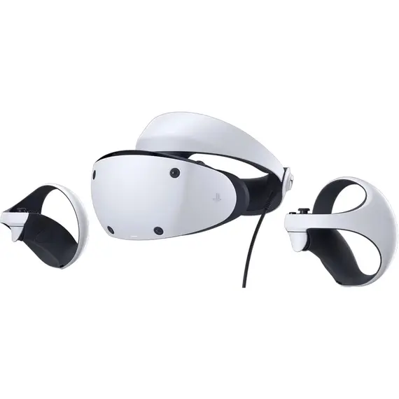VR ყურსასმენი და კონტროლერი PlayStation VR2 Headset with Controllers for PlayStation 5 - White