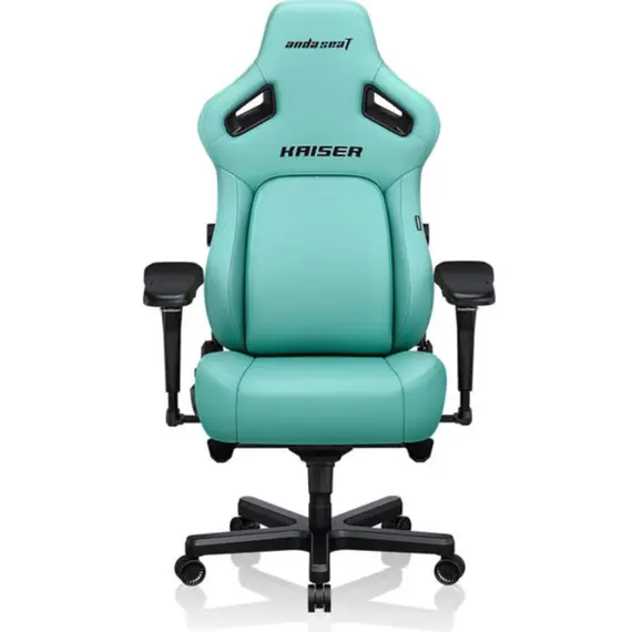 სათამაშო სავარძელი AndaSeat Chair Kaiser 4 V2 XL, PVC leather, 6D-Armrests, green