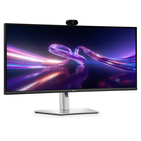 მონიტორი Dell Pro P 34 USB-C Hub Webcam Monitor - P3426WEV/34"/3440 x 1440/IPS/21:9/178/1xDP, 1xHDMI, 3xUSB-A, USB-B, 3xUSB-C/1xRJ45/War 3Yrs