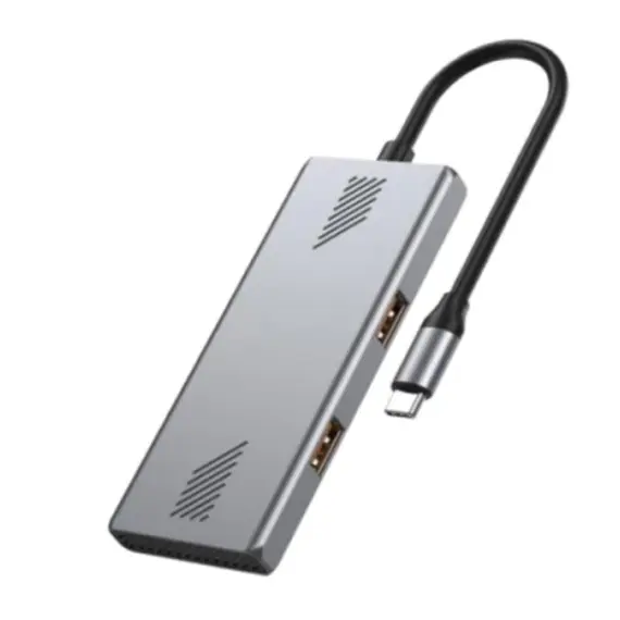 USB ჰაბი Gembird UHB-CM-U310-A2C2-01 4-port A+C USB 3.2 (Gen 2) USB-C Hub