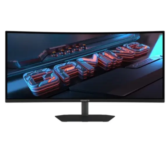 მონიტორი Gigabyte G34WQC2 34" WQHD VA 200Hz 1ms 2xHDMI 2xDP Built-in Speaker Black