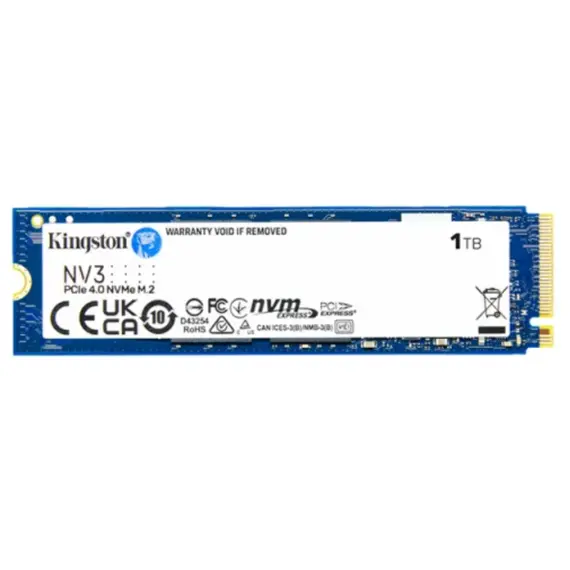მყარი დისკი Kingston 1000G NV3 M.2 2280 PCIe 4.0 NVMe SSD